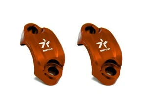 COPPIA COLLARI BRACCIALI MANUBRIO UNIVERSALI ktm sherco beta tm fantic | SEPTAR - Foto 1 di 1
