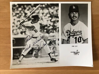 RON CEY  CHICAGO CUBS Hand SIGNED Autograph 8x10 Photo Dodgers - Image 1 of 3