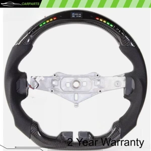 Carbon Fiber Flat Sport Customized Steering Wheel for 2011-2017 Jeep Wrangler JK - Picture 1 of 8