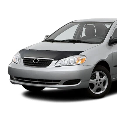 Black Car Bonnet Hood Bra Protector Mask Cover For Toyota Corolla 2007-2013 - Image 1 of 4