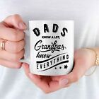 Dads Knows A Lot Grandpa's Know Everything Mug For Grandpa Gift For Father's Day