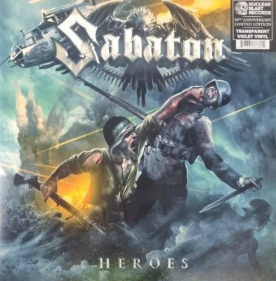 Sabaton - Heroes 2 x LP - DELUXE VIOLET Colored Vinyl SEALED NEW METAL RECORD - Image 1 of 3