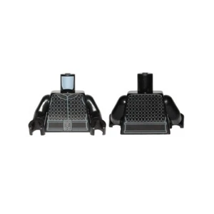 LEGO Star Wars - Minifig, Torso Square Graph Shirt Pattern (Kylo Ren) - Black - Picture 1 of 1