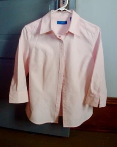 Karen Scott Sport Womens Cotton Button-Up Shirt PM - Picture 1 of 3