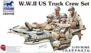 Bronco Model kit CB35159 1/35 WWII US Truck Crew Set (4 figures) - Picture 1 of 1