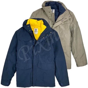 Chaqueta impermeable para hombre Timberland Snowdon Peak 3 en 1 M65 A1MXV - Imagen 1 de 14