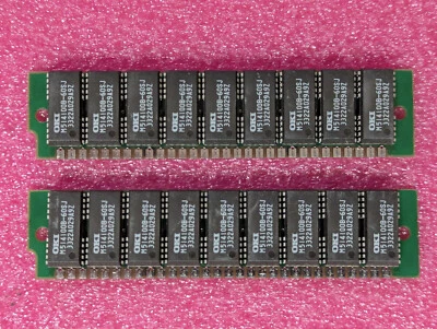 Lot of (2) MSC23409B-70DS9 OKI DRAM Module, 4MX9-Fast Page DRAM Module - Image 1 of 2