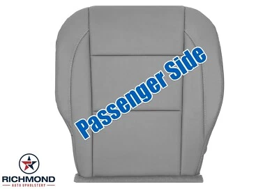 For 2006 2007 Nissan Armada -Passenger Bottom GENUINE Leather Seat Cover Gray - Image 1 of 4