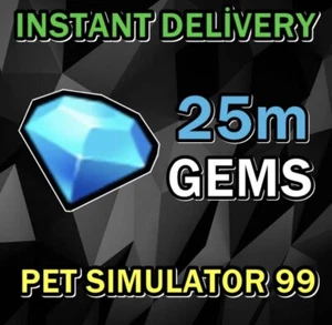Pet Simulator 99 - 25 MILLION GEMS