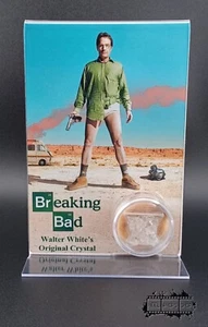BREAKING BAD PROP - PANTALLA RARA DE WALTER WHITE USADA TEMPORADA UNO CRISTAL - PANTALLA - Imagen 1 de 7
