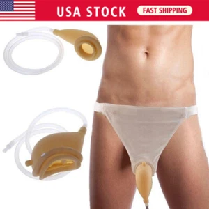 Urine Bag Collector Portable Wearable Collection Urinal Bag Elastic Waistband-US - Picture 1 of 28