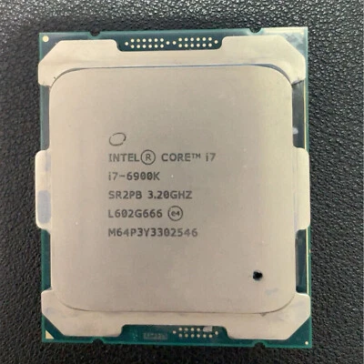Intel Core i7-6900K SR2P8 3.2GHz 8-Core 16 Threads 140W LGA2011-3 CPU Processor - Image 1 of 2