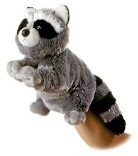 Aurora 12" Raccoon Puppet Stuffed Animal Plush Toy #32171