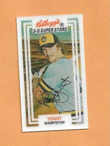 ROBIN YOUNT 1983 KELLOGGS 3-D SUPERSTARS CARD # 14 - Picture 1 of 1