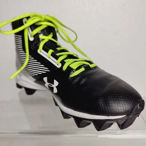 Under Armour Fußballschuhe Hammerstollen Herren Größe 8,5 schwarz mit weißen Streifen - Bild 1 von 9