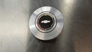 NOS 1966 Chevy Chevelle Woodgrain Steering Wheel Horn Button GM 3874640 02DC2 IL - Picture 1 of 7