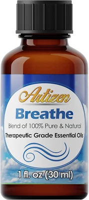Aceite esencial Artizen Breathe Blend para aromaterapia, relajación, terapia de la piel y Foto 1 de 4