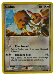 Doduo 62/163 Common Non Holo EX Fire Red Leaf Green NM with eBay Shipping - Picture 1 of 3