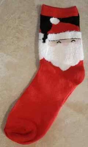 Women's Soft Cotton Christmas Crew Socks: Shoe Size 4-10 - Picture 1 of 9