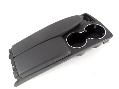 12-15 Mercedes Benz C250 Center Console Arm Rest Lid Cup Holder OEM Black - Image 1 of 4