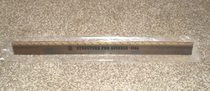ABC TV. 1965 STRUCTURE FOR SUCCESS GOLDFARBENES METALLLINEAL DREIECKIG SELTEN N.O.S. - Bild 1 von 4