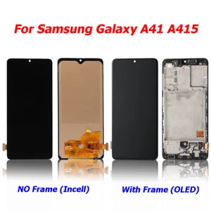For Samsung Galaxy A41 A415 LCD Display Touch Screen Assembly Replacement±Frame - Picture 1 of 23