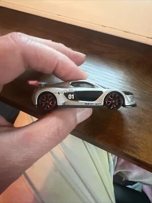 2016 Hot Wheels #79 HW Exotics Renault Sport R.S. 01 silver LOOSE - Image 1 of 4