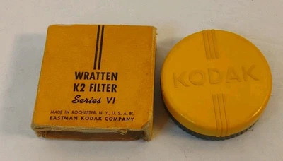 Vintage Kodak Series 6 Wratten K2 Camera Filter 1 21/32 IN 42mm USA - Image 1 of 4