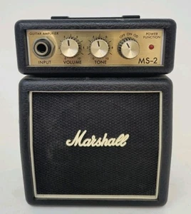 Marshall MS-2 Micro Battery Power Mini Guitar Amp - Picture 1 of 6