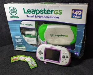 Leapster Explorer Learning System + 5 Game Cartridges + Accessories *SEE DESC* - Picture 1 of 24