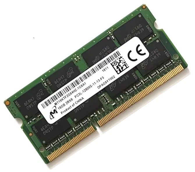 1x 16GB RAM DDR3L SO DIMM 1600 Mhz PC3L-12800S für Gigabyte BRIX GB-BPCE-3455C - Bild 1 von 1