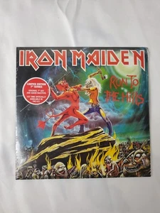 Metal 45 IRON MAIDEN Run To The Hills SANCTUARY picture sleeve SEALED - Picture 1 of 3
