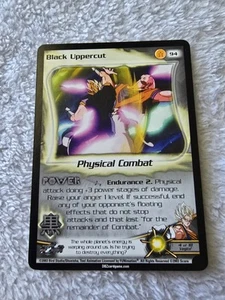 DBZ Dragon Ball Z Black Uppercut 94 CCG Unlimited Fusion Saga MP - Picture 1 of 5