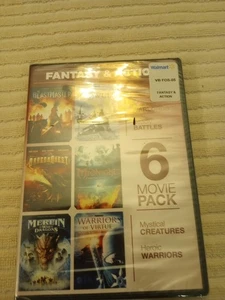 Fantasy & Action 6-Movie Pack (DVD) Beastmaster, Beowulf, Dragonquest - Picture 1 of 4