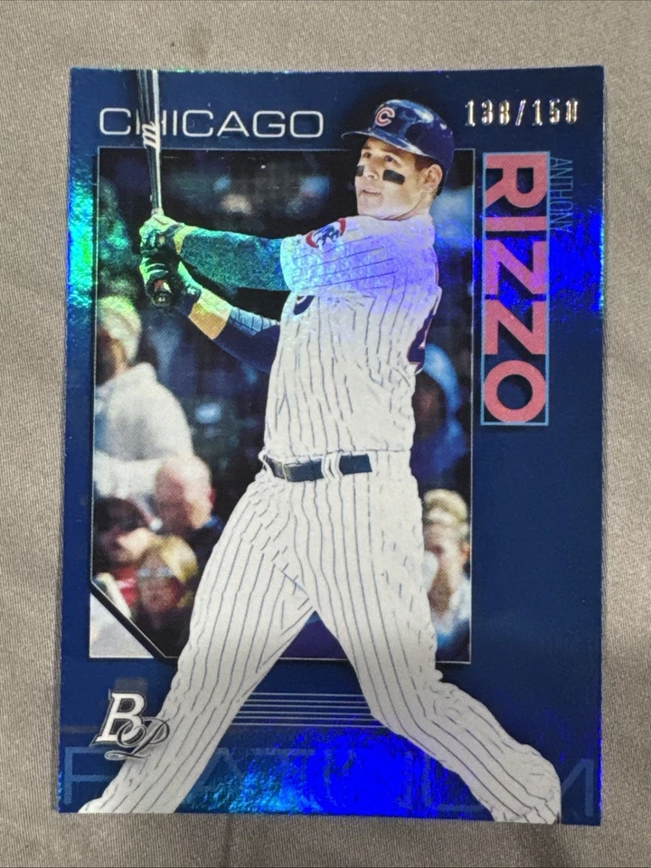 Anthony Rizzo SP 2020 Bowman Platinum Blue /150 - Image 1 of 1