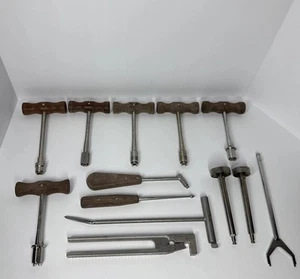 S-ROM, De PuyACE, JJO, Orthopedic Medium Misc Surgical Instruments. 13 Pieces. - Picture 1 of 24