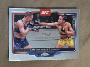 2025 Topps Chrome UFC #184 Amanda Ribas - Picture 1 of 2