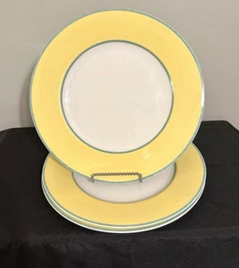 Fitz & Floyd Correlations Yellow 12” Dinner Plate - Picture 1 of 3