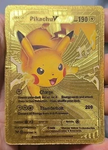 Pokémon Pikachu V HP 190 2020 carga - Thunderbolt 200 043/185 (GameFreak) - Imagen 1 de 2