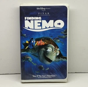 Finding Nemo VHS Disney Pixar 2003 Video Tape Original Clamshell Case Nearly New - Picture 1 of 8