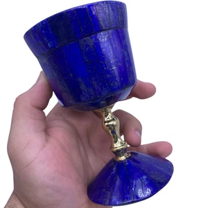A+++ Hochwertiges Lapislazuli Dekoglas - Lapislazuli Glas - Bild 1 von 9