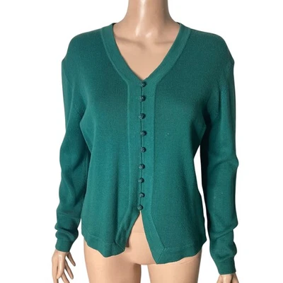 Vintage Yarnworks Sweater Womens Large Green Pullover  - Image 1 of 4