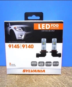 Sylvania 9145 9140 LED FOG Lights - 6000K Model 9145LED.BX2 - 2 Pack! - Picture 1 of 6