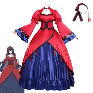 El Santo Grial de Eris Scarlett Castiel Vestido de Noche Conjunto Completo Disfraz Juegos con disfraces - Imagen 1 de 23