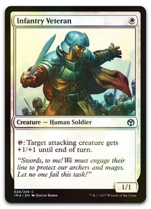 Infantry Veteran #24 (Foil) (NM) Iconic Masters IMA Magic MTG - Picture 1 of 2