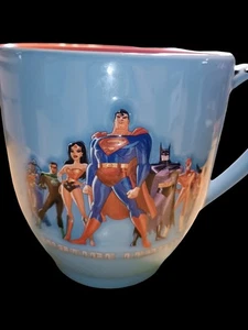 DC Justice League Six Flags Collectible Mug Excellent - Picture 1 of 4