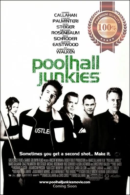 POOLHALL JUNKIES 2002 ORIGINAL MOVIE FILM CINEMA PRINT PREMIUM POSTER - image 1 of 4