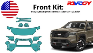 For Nissan Frontier Pro4x 2022-2024 Front Paint Protection Film PreCut Kit PPF - Picture 1 of 7