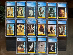 1977 Wonder Bread Star Wars Complete Graded Set. Excellent Grading And Above - Picture 1 of 2