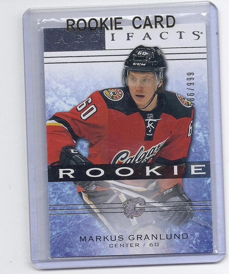 14-15 2014-15 ARTIFACTS MARKUS GRANLUND ROOKIE RC /999 143 CALGARY FLAMES - Image 1 of 1